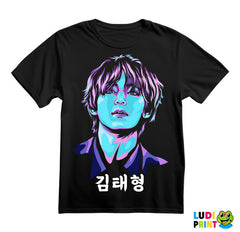 Retro Light - V - Kim Taehyung - BTS - Bangtan Boys - Muzika - Majica