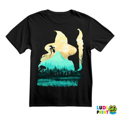 Gandalf Double Exposure - Lord Of The Rings - LOTR - Majica