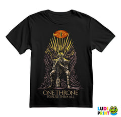 One Throne To Rule Them All - Lord Of The Rings - LOTR - Majica