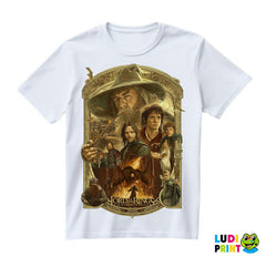 Group In A Frame - Lord Of The Rings - LOTR - Majica