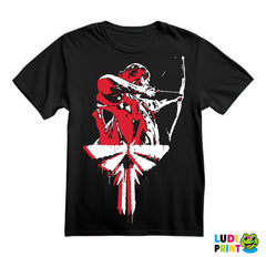 Ellie - Red - Bow And Arrow - The Last Of Us - Majica