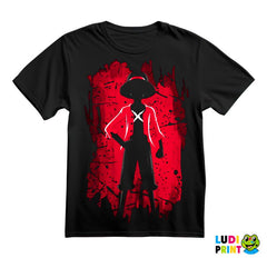 Luffy - Red - One Piece - Majica