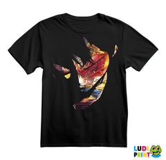 Angry Luffy - Double Exposure - One Piece - Majica