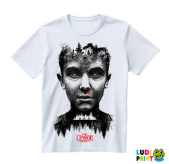 Eleven And The Upside Down - Contours - Stranger Things - Majica