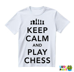 Keep Calm And Play Chess - Queen's Gambit - Majica