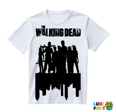 The Black Splatter - The Walking Dead - Majica