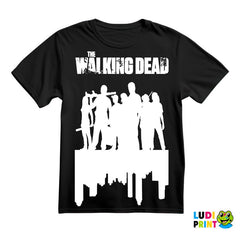 The Black Splatter - The Walking Dead - Majica