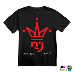 Nikola Jokić - Logo- NBA - Košarka - Majica