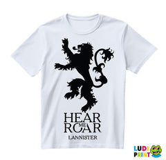 Hear Me Roar - House Lannister - Game Of Thrones - GOT - Majica