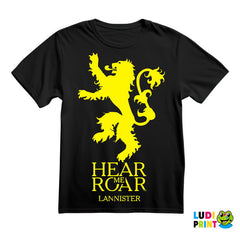 Hear Me Roar - House Lannister - Game Of Thrones - GOT - Majica
