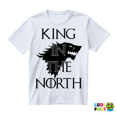 King In The North - House Stark - Game Of Thrones - GOT - Majica