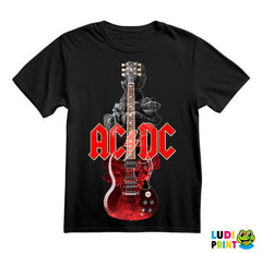 AC - DC - Guitar - Muzika - Majica