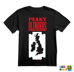 Razor And Logo - Peaky Blinders - Majica