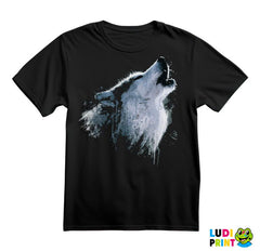 Wolf Portrait Painting - Vuk - Životinje - Majica