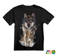Wolf - Watercolor Painting - Vuk - Životinje - Majica