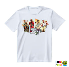 Caracters And Logo - GTA 5 - Majica