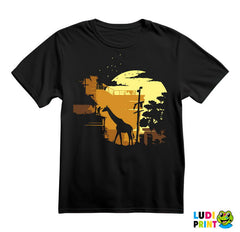 Ellie And Joel With A Giraffe - The Last Of Us - Majica