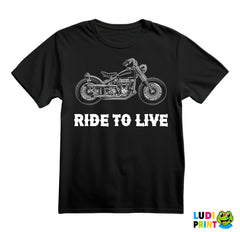 Ride To Live - Motori - Majica