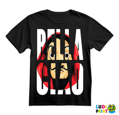 Bella Ciao Double Exposure - La Casa de Papel - Money Heist - Majica