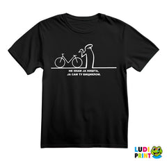 Ne znam ja ništa, ja sam tu biciklom - Humor - Majica
