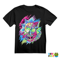 Color Cut Rick - Rick And Morty - Majica