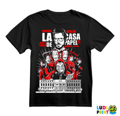 Browning Machine Gun Group - La Casa de Papel - Money Heist - Majica