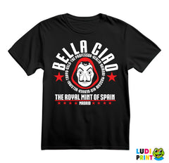 The Royal Mint Of Spain - La Casa de Papel - Money Heist - Majica