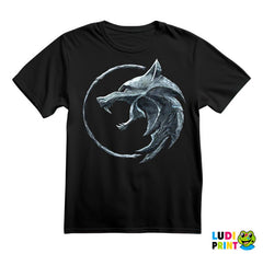 The White Wolf Iron Logo - The Witcher - Majica