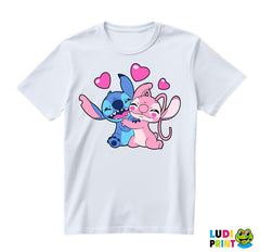 Stitch And Angel In Love - Crtani Filmovi - Majica