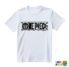 White Logo - One Piece - Majica