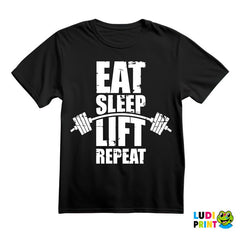 Eat, Sleep, Lift, Repeat - Trening - Majica