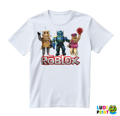 Mr Robot, Blue Paladin And Boho Girl - Roblox - Majica