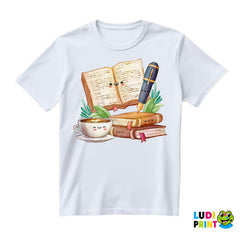 Happy Books And Coffee - Books - Čitanje - Knjige - Majica