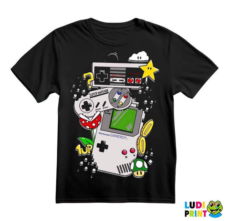 Nintendo - Super Mario - Majica