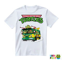 Logo And Turtle Van - Nindža Kornjače - Majica