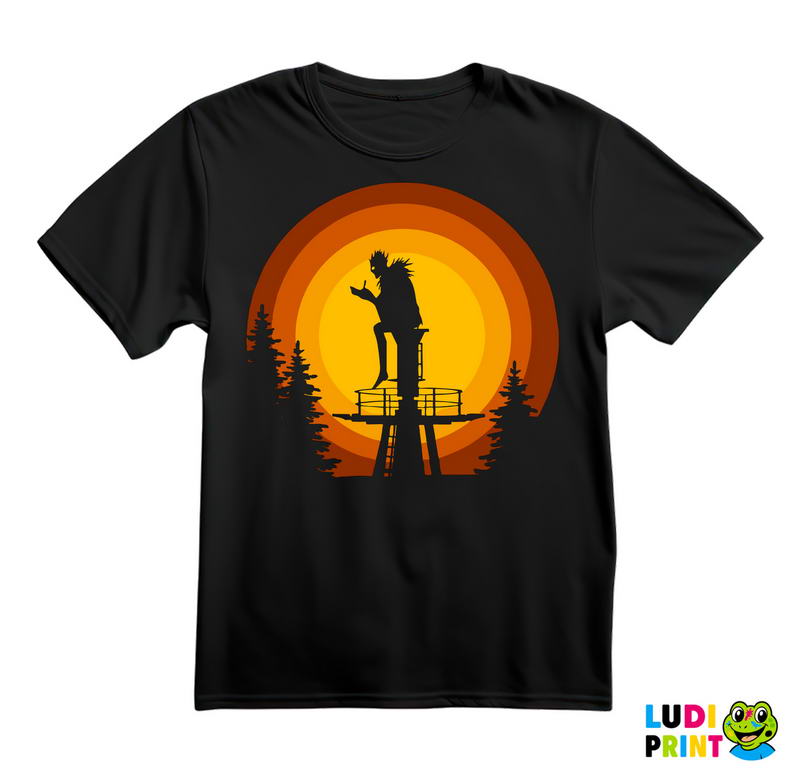 Ryuk - Orange Moon And Shadow - Death Note - Majica