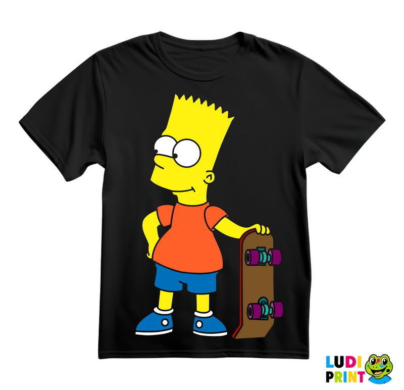 Bart Sa Skejtom - The Simpsons - Simpsonovi - Majica