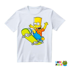 Bart Na Skejtu - The Simpsons - Simpsonovi - Majica