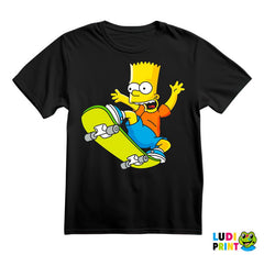 Bart Na Skejtu - The Simpsons - Simpsonovi - Majica