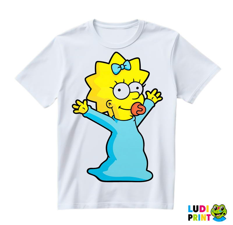 Maggie - Megi - Portret - The Simpsons - Simpsonovi - Majica