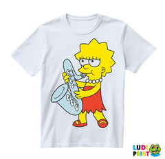 Lisa Svira Saksofon - The Simpsons - Simpsonovi - Majica