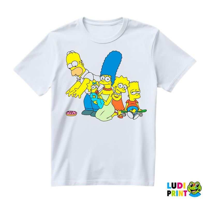 Svi zajedno - Family - The Simpsons - Simpsonovi - Majica