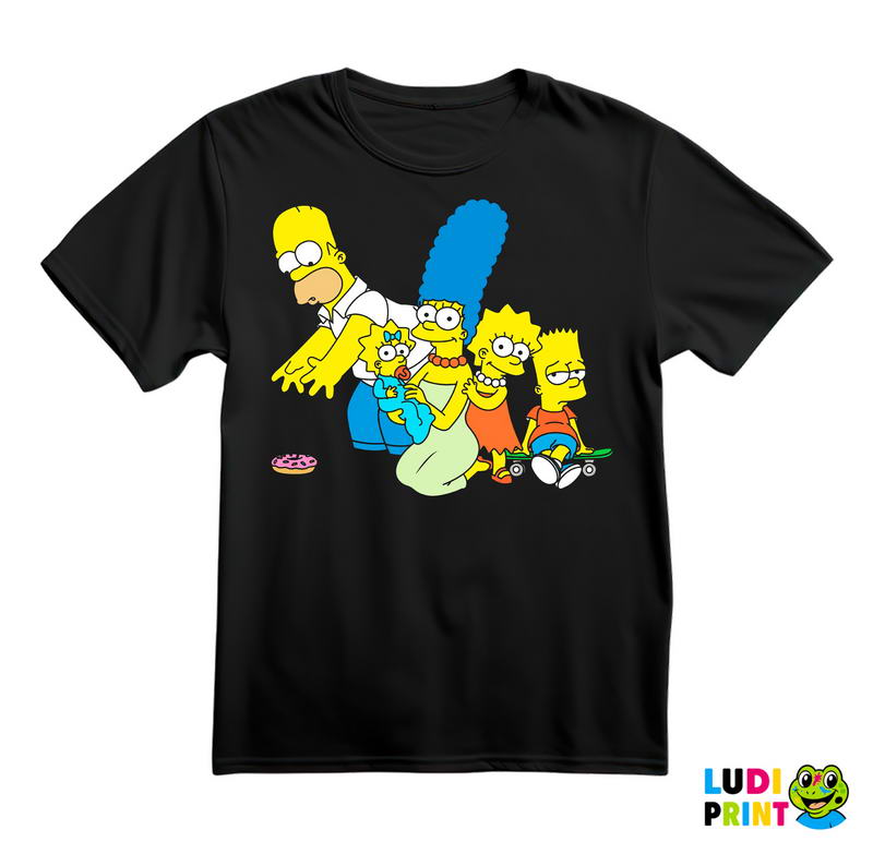 Svi zajedno - Family - The Simpsons - Simpsonovi - Majica