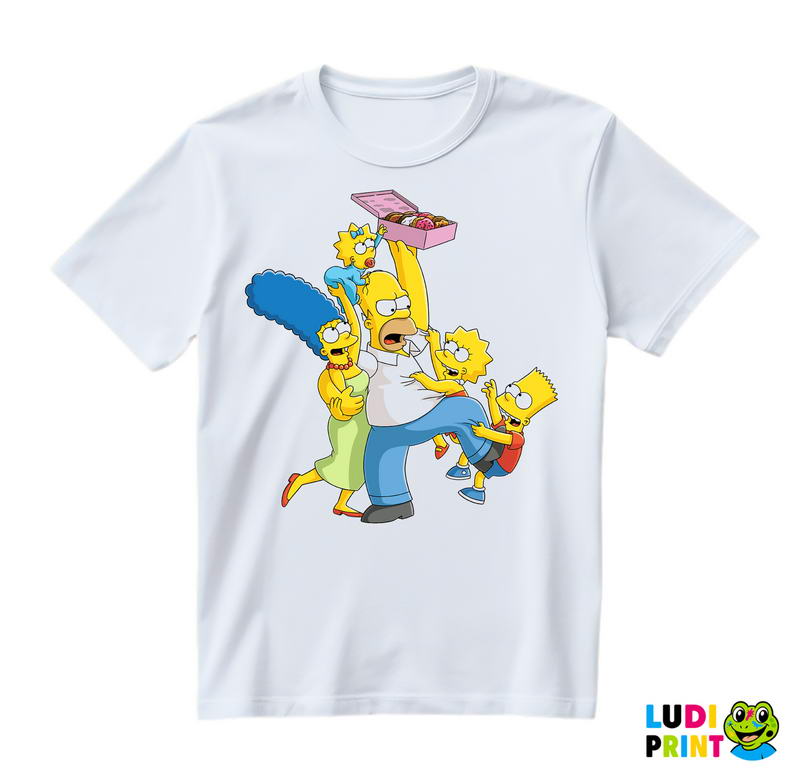 Krofnice - Porodica - The Simpsons - Simpsonovi - Majica
