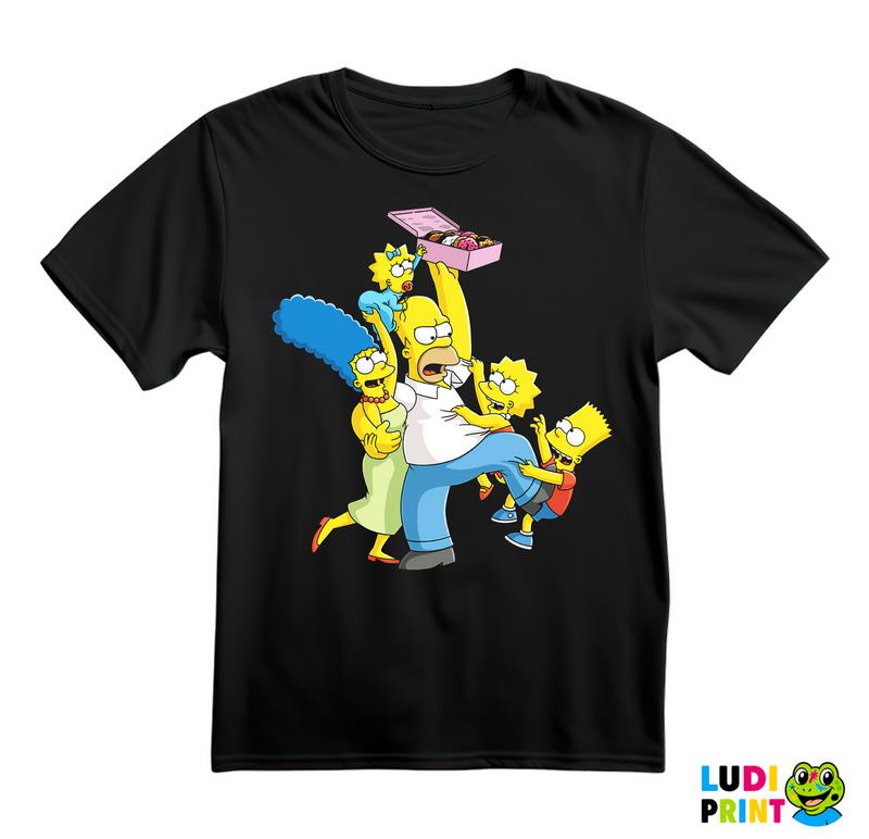 Krofnice - Porodica - The Simpsons - Simpsonovi - Majica