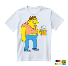 Barney With Beer - Barni sa Pivom - The Simpsons - Simpsonovi - Majica