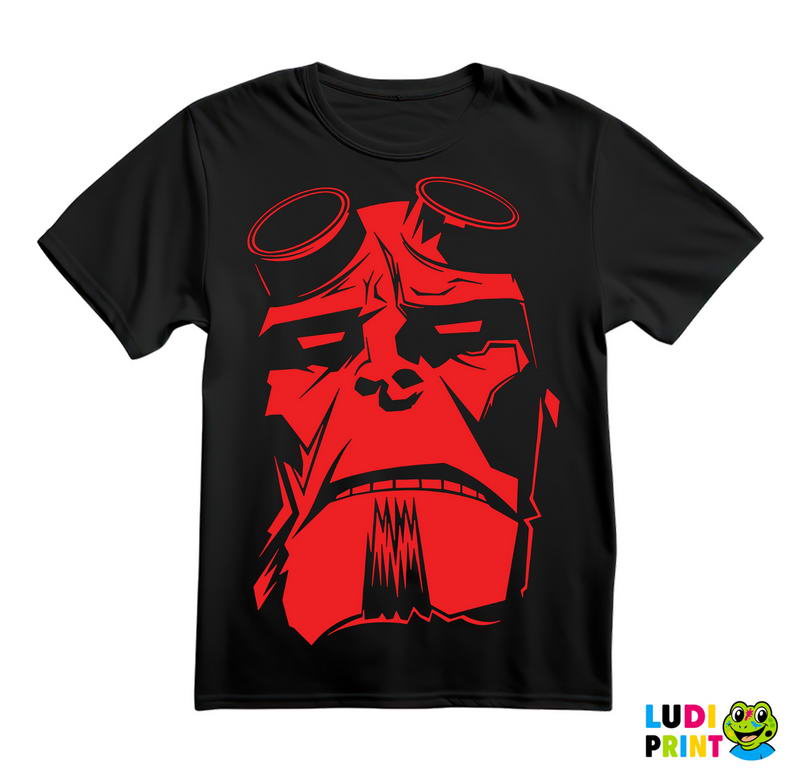 Hellboy Red Silhouette - Majica