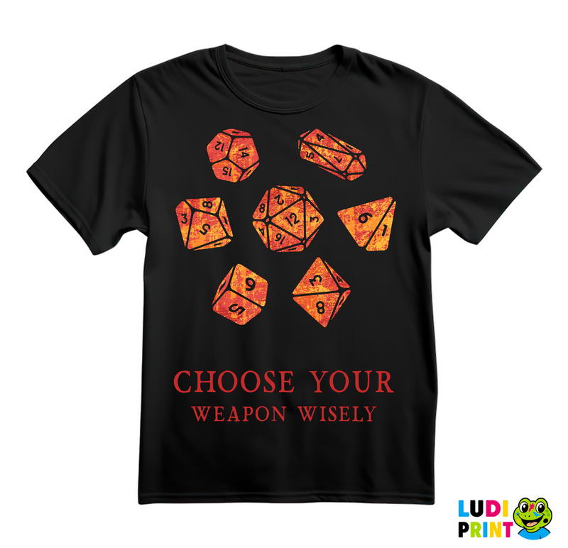 Choose Your Weapon Wiseley - D&D - Dungeons And Dragons - Majica