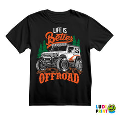 Life Is Better - Colors - Quad - Off Road - Majica