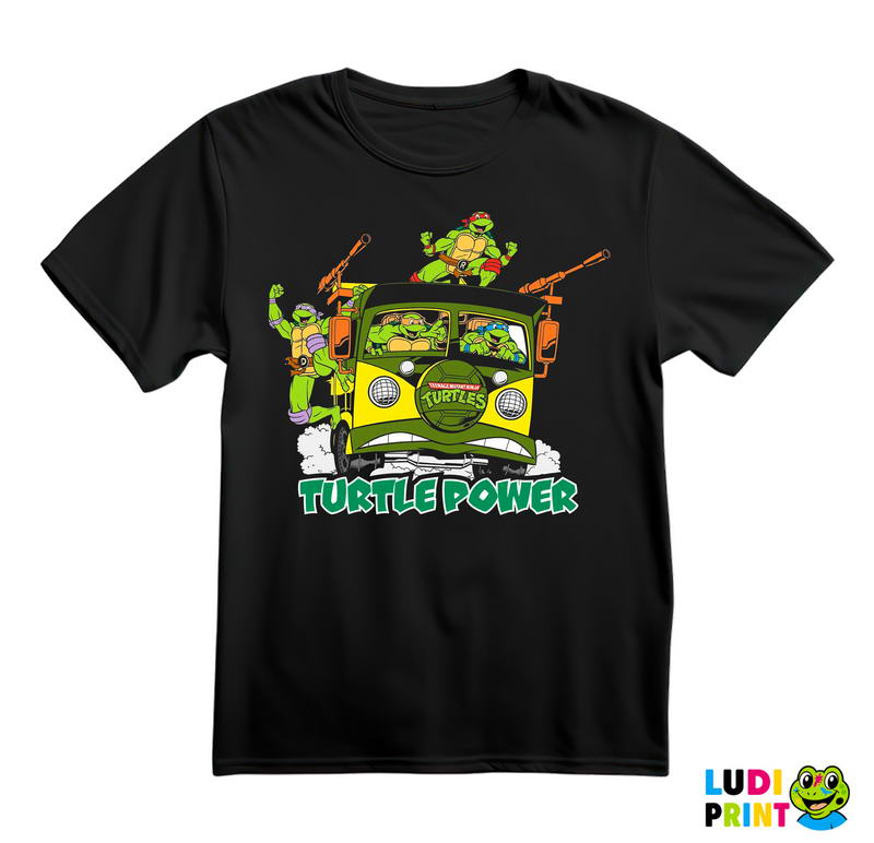Turtle Power - Nindža Kornjače - Majica